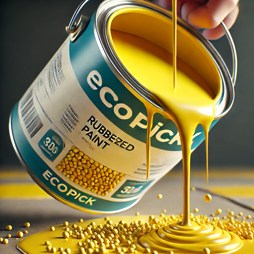 Sơn ECOPICK Polyurethane cho sân pickleball với 9 lớp trên nền ciment